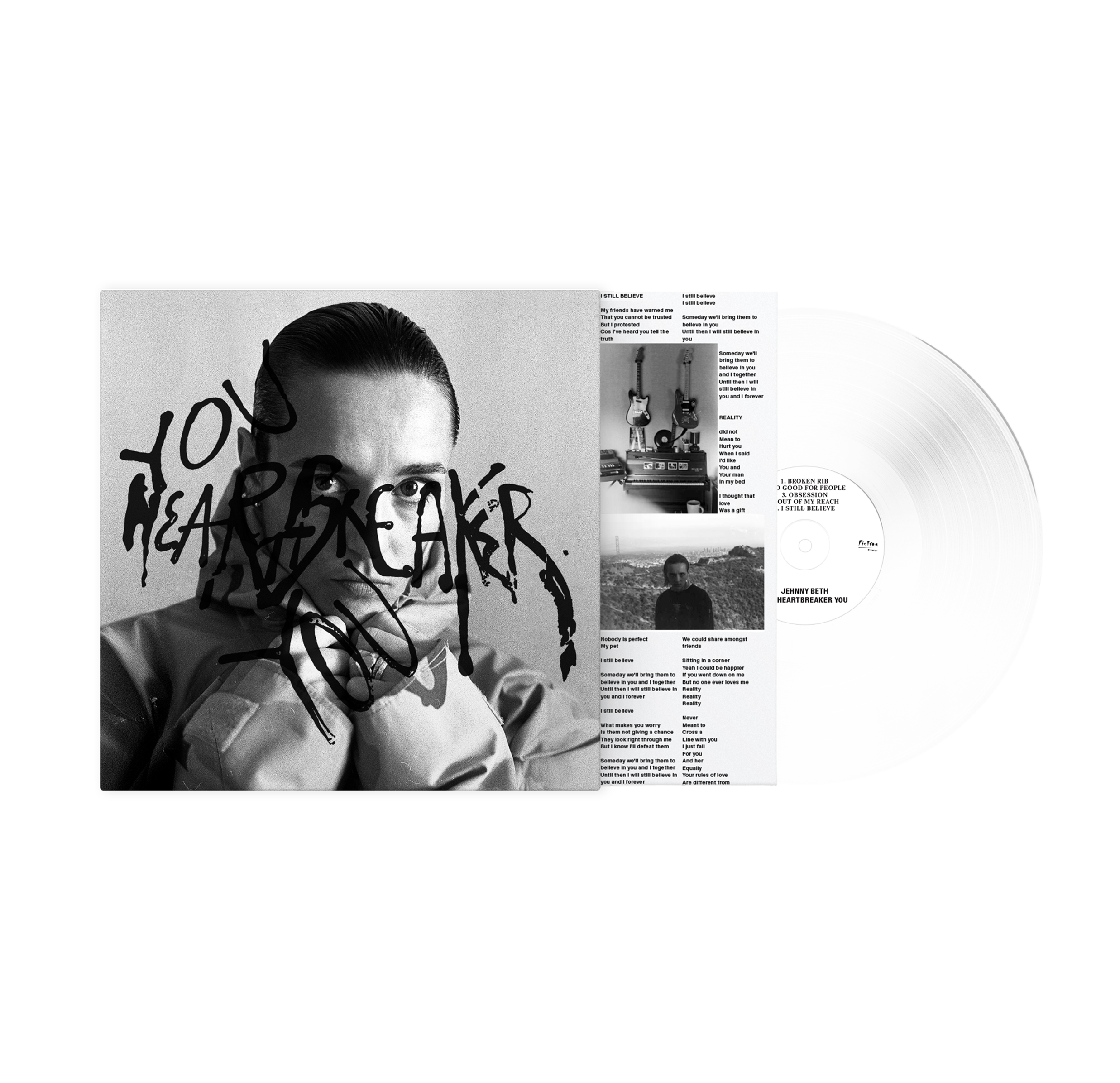 You Heartbreaker, You: Limited White Vinyl LP + Signed Art Card