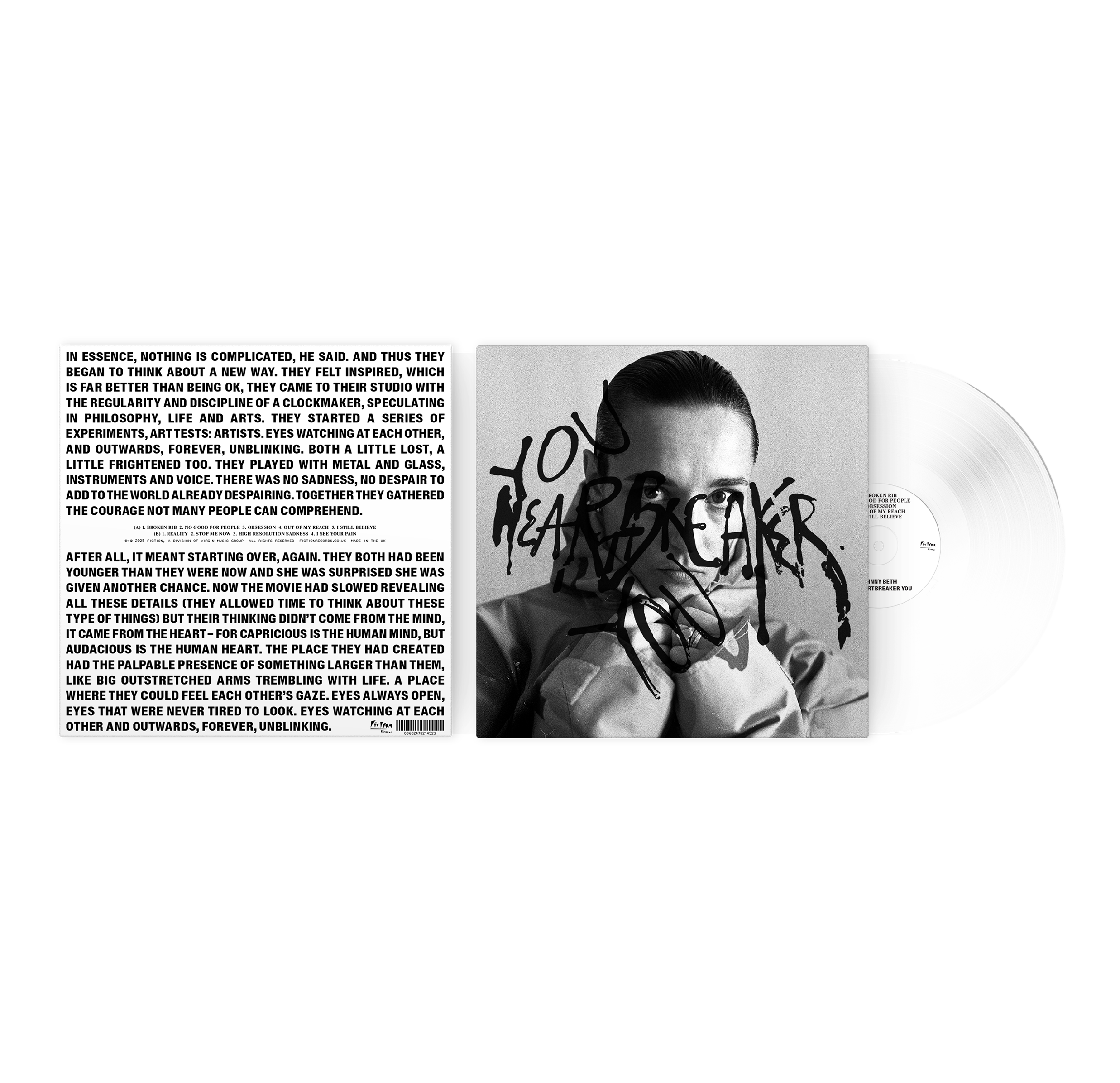 Jehnny Beth - You Heartbreaker, You: Limited White Vinyl LP